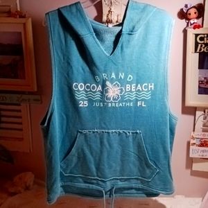 Cocoa Beach Beach ⛱️ Cover-Up/Tank Top, ⛱️ 🏝🐚XL Unisex